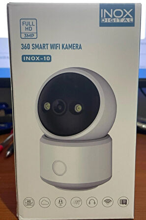 3MP WİFİ PTZ KABLOSUZ HAREKETLİ SESLİ BEBEK BAKICI EVCİL HAYVAN İZLEME KAMERASI