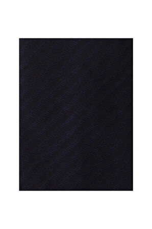 7 Cm Genişliğinde Siyah İnce Kravat