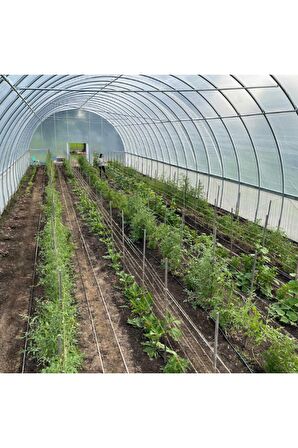 Sera Naylonu 5x14 mt Sera Uzun Ömürlü Koruma: 140 Mikron UV + EVA Katkılı Şeffaf Naylon Örtü