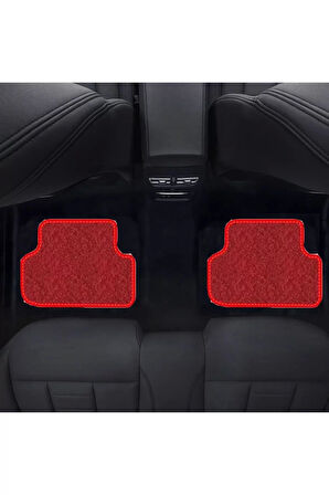 PEUGEOT PARTNER VAN 2008 VE SONRASIKırmızı Halı Kırmızı Kenar Petek Topuk