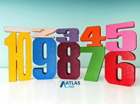 Montessori Sayı Blokları – Eğitici Oyuncak Seti