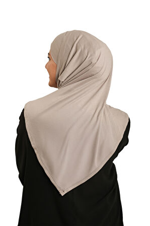 Vizon Pratik Hazır Geçmeli Tesettür Eşarp Viskon Boneli Büyük Boy 1290BV_10