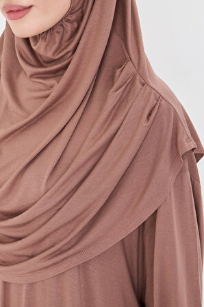 Vizon İki Parça Namaz Elbisesi Viskon Düz 2504_10