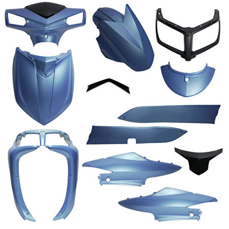 Rks Blazer XR 50 Kaporta Seti Mavi