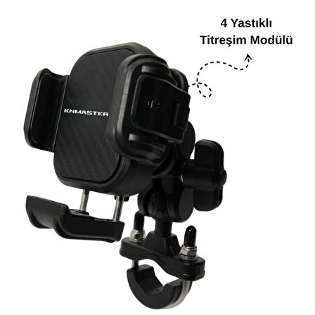 KNMaster TT 870 Titreşim Engelleyici Telefon Tutucu