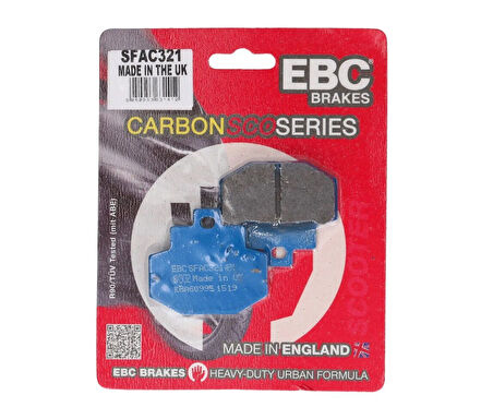 Vespa GTS 250-300 Carbon Arka Fren Balatası EBC