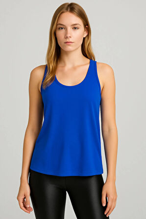 A Kesim Kalın Askılı Basic Pamuklu Atlet Tişört