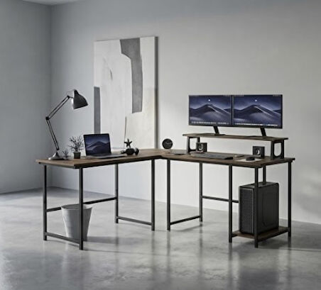  250-C Ceviz l tipi Çalışma Oyun masası