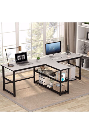 500-B Bilgisayar Masası, Ekstra Uzun İki Kişilik Masa, Oyun Masa 