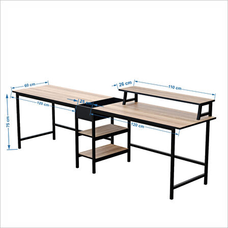 520-E Bigisayar ve Çalışma  Masası