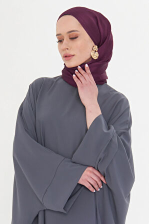 Şarabi Düz Klasik Şal Turlu Polyester Lüx Janjan 202126_08