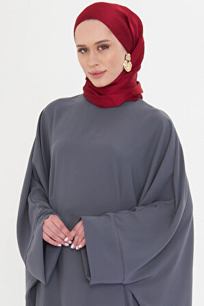 Bordo Düz Klasik Şal Turlu Polyester Lüx Janjan 202126_16