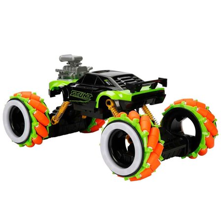 Flashing Drift Light USB Şarjlı Akrobasi Arabası - 43 cm Dev Boyut Sesli ve Işıklı