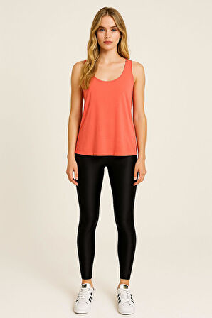 2 Adet A Kesim Rahat Kalıp Basic Kalın Askılı Atlet Tişört