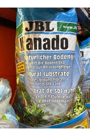 Manado Akvaryum Bitki Kumu Poşetten Bölme 1KL