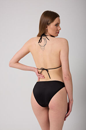 Kadın Dolgulu Takım Siyah Bikini