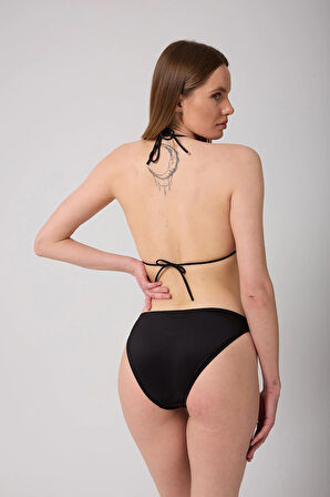 Kadın Dolgulu Takım Siyah Bikini