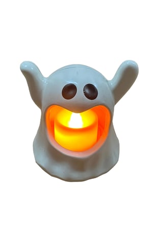 Halloween Çığlık Atan Hayalet Masa Süsü Işıklı – Cadılar Bayramı Temalı Dekoratif Figür Aydınlatma