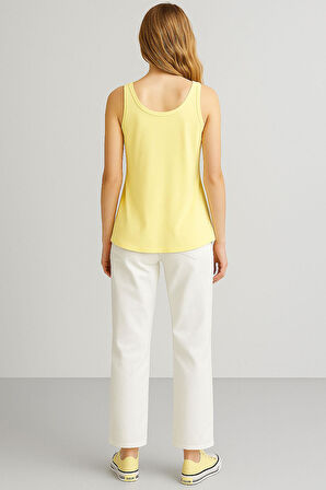 2 Adet A Kesim Rahat Kalıp Basic Kalın Askılı Atlet Tişört