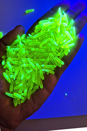 Eagenset Neon Ultraviyole Uv Yumuşak Silikon Sarı 50 Adet 1,3 cm. Delik: 2mm