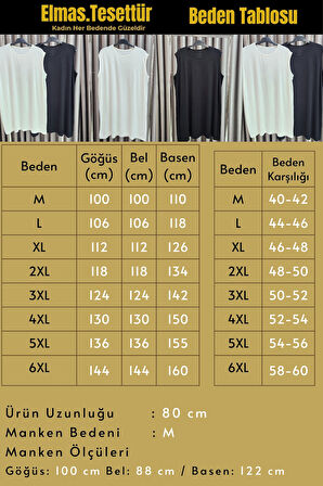 Kadın Tesettür Sıfır Kol Kurtarıcı İçlik Tunik 