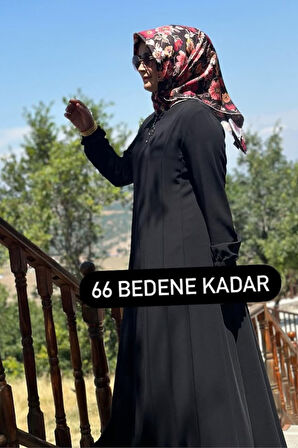 Kadın Giyim Büyük Beden Tesettür 16 Parça Mevlana Ferace 