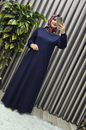 Kadın Tesettür Giyim Büyük Beden Şeyda Elbise 