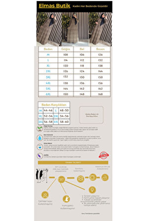 Kadın Tesettür Giyim Büyük Beden Leopar Desen Elbise 