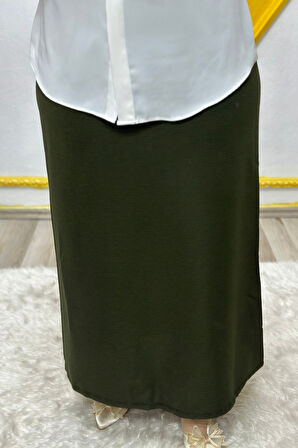 Kadın Tesettür Giyim Büyük Beden Ottoman Etek 