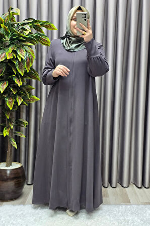 Kadın Tesettür Giyim Büyük Beden Hürrem Kol Ferace 