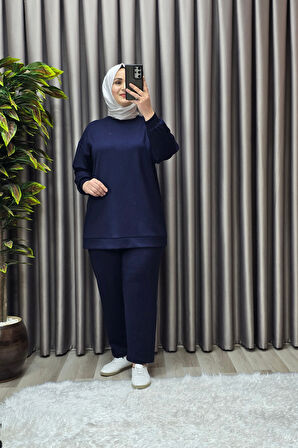 Kadın Giyim Büyük Beden Spor İkili Takım 