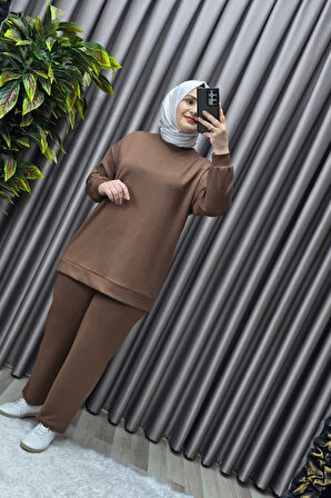 Kadın Giyim Büyük Beden Spor İkili Takım 