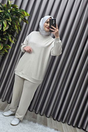 Kadın Giyim Büyük Beden Spor İkili Takım 