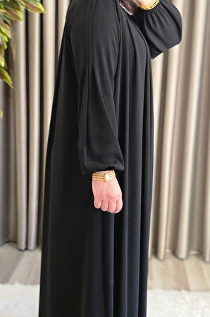 Kadın Tesettür Giyim Büyük Beden Endonezya Krebi Robalı Ferace 