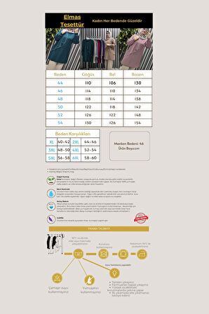 Kadın Tesettür Giyim Büyük Beden Taşlı Abiye Tunik 