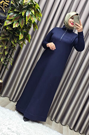 Kadın Giyim Kristal Fermuarlı Elbise 