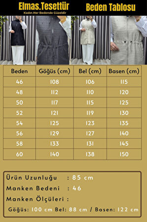 Kadın Giyim Büyük Beden İnci Detay Kapitone Yelek 