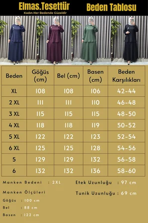 Kadın Giyim Büyük Beden Kristal Bronşlu Spor Etekli Takım 