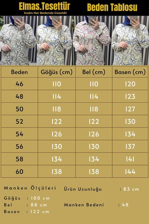 Kadın Giyim Büyük Beden Düğmeli Kolu Lastikli Gofre Gömlek 