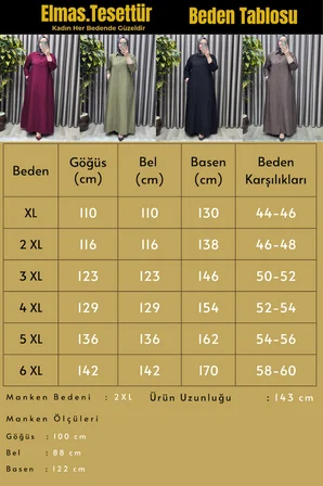 Kadın Giyim Büyük Beden Modal Cupra Gömlek Yaka Düğmeli Elbise 