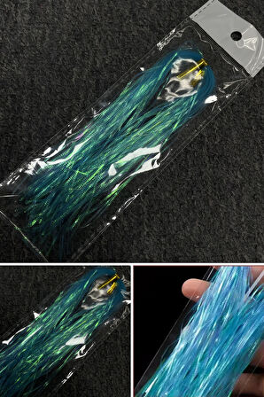 Eagenset Çapari Poşet Sim Mavi Balık Sırtı Kırçıl 1 mm 35 Metre