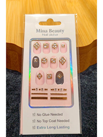 Monalisa Home Lüks  Figürlü  Nail Sticker