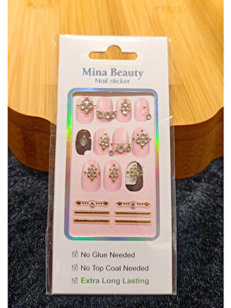 Monalisa Home Lüks  Figürlü  Nail Sticker