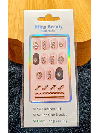 Monalisa Home Lüks  Figürlü  Nail Sticker