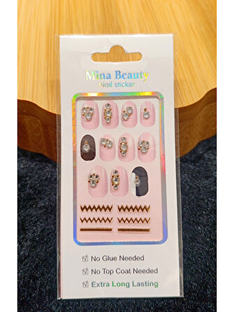 Monalisa Home Lüks  Figürlü  Nail Sticker