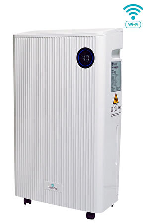 Fly25 Akıllı ( Wi-Fi ) Ev Tipi Nem Alma Ve Hava Temizleme Cihazı