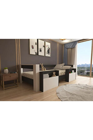 Montessori 90x190 Yatak Uyumlu Suntalam Karyola M1-41