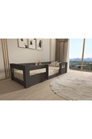 Montessori 90x190 Yatak Uyumlu Karyola M7-4