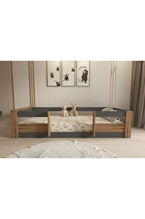 Montessori 90x190 Yatak Uyumlu Karyola M7-43