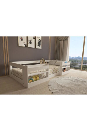 Montessori 90x190 Yatak Uyumlu Mdf Karyola Mm6-1